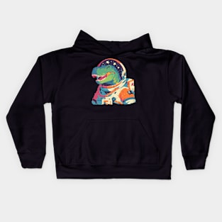 space dino Kids Hoodie